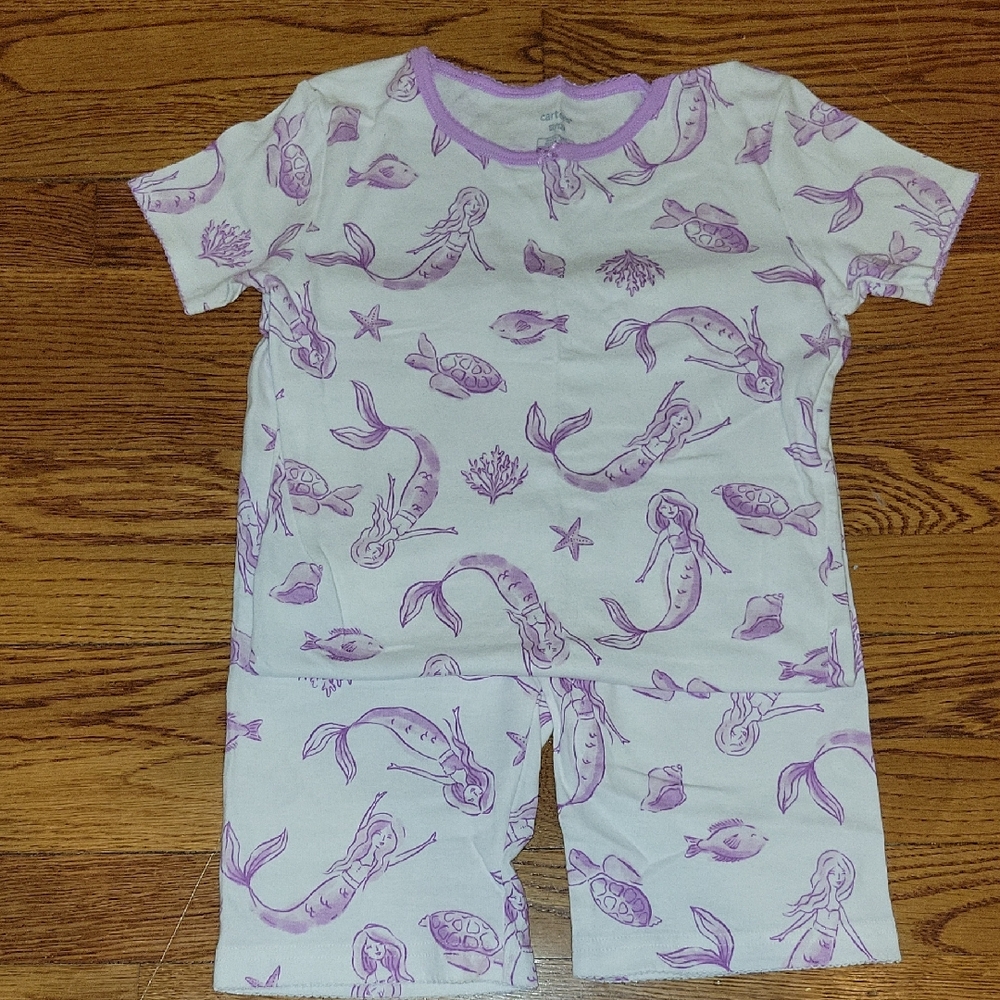 Carter's Lavender Mermaid Pajama Set